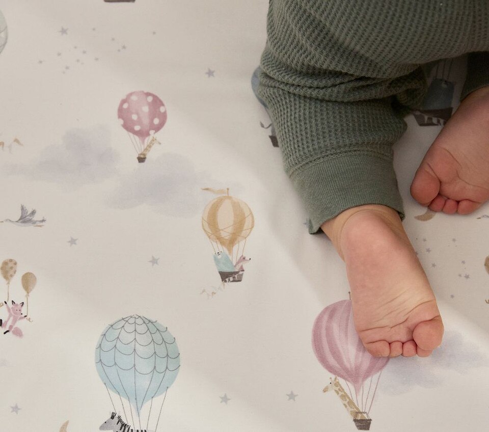 Hot Air Balloon Baby Bed Linen