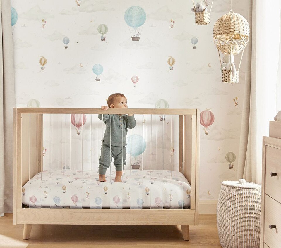 Hot Air Balloon Baby Bed Linen