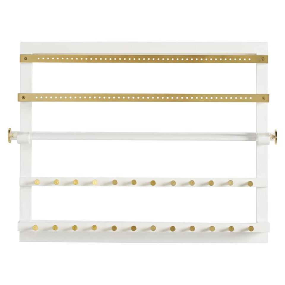 Elle Lacquer Wall Jewellery Organiser