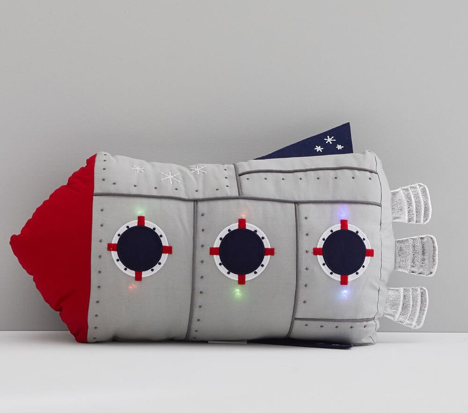 Light-Up Rocket Cushion