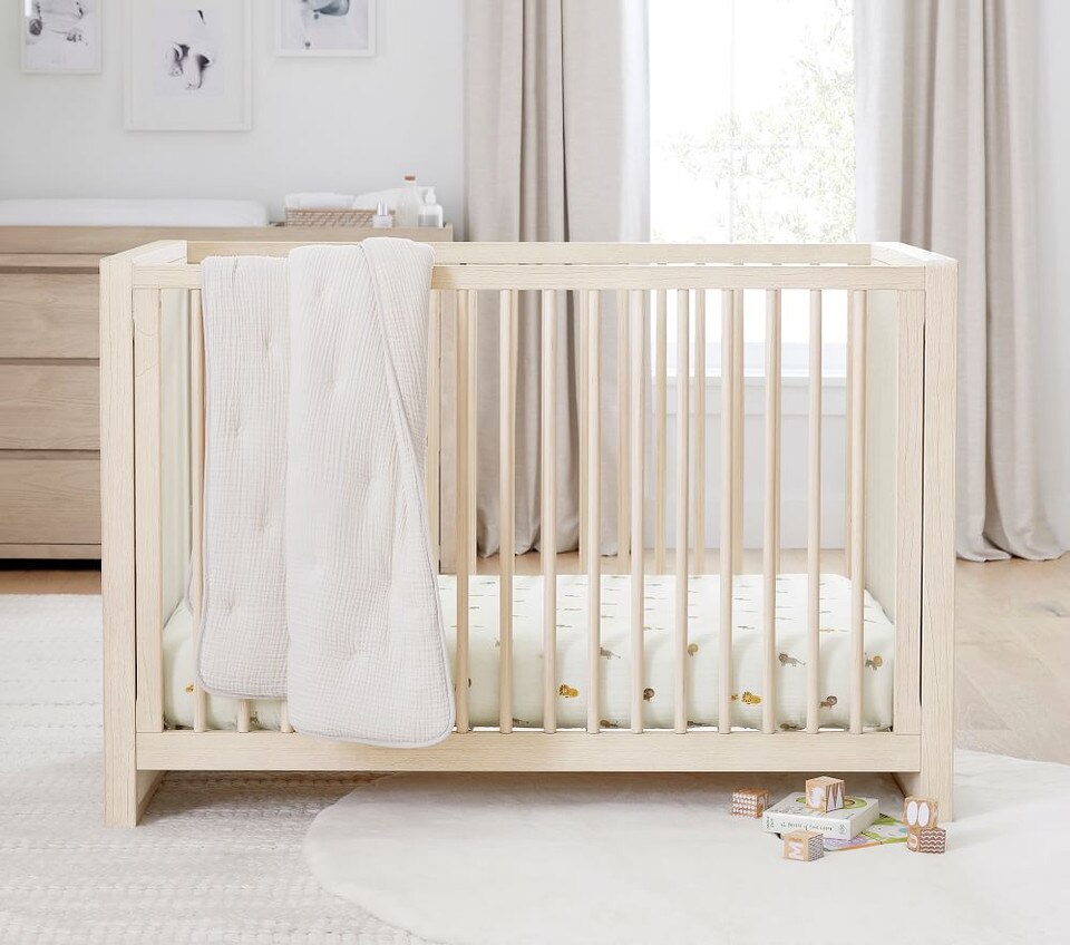 Lion Organic Muslin Cot Fitted Sheet