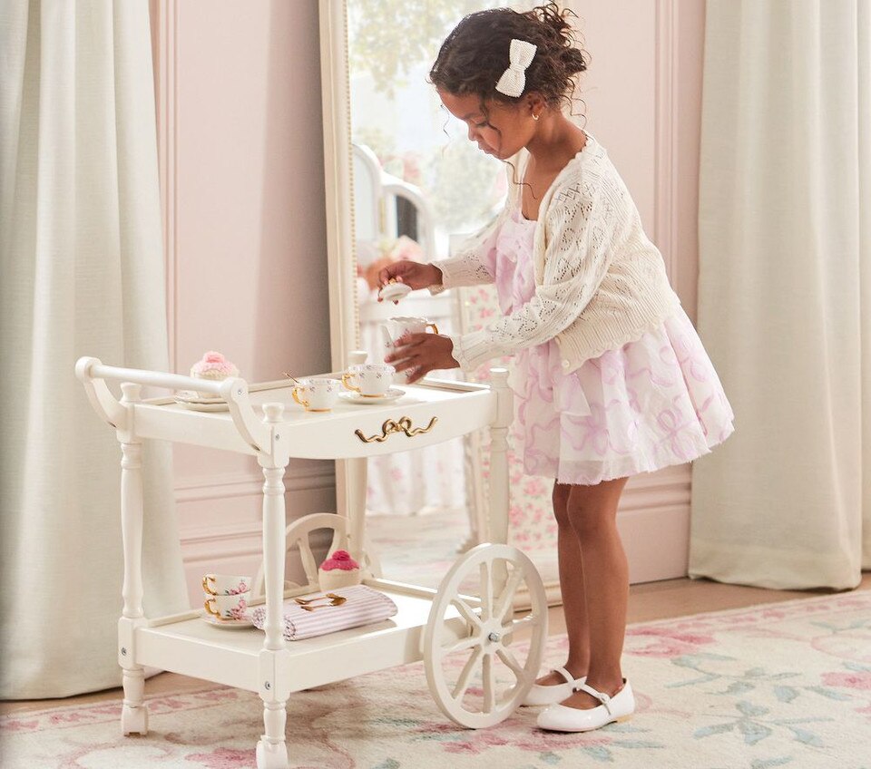 LoveShackFancy Tea Cart