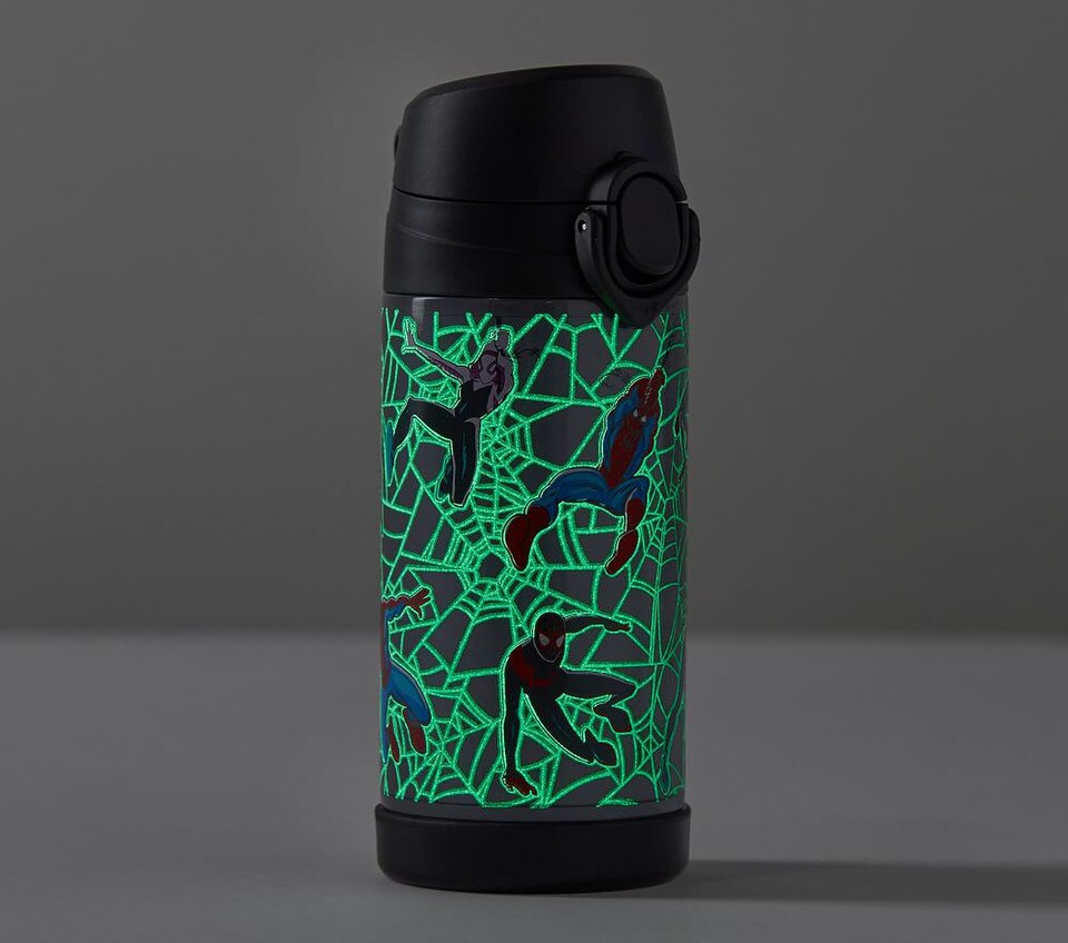 Mackenzie Marvel's Spider-Man Heroes Glow-in-the-Dark Water Bottle