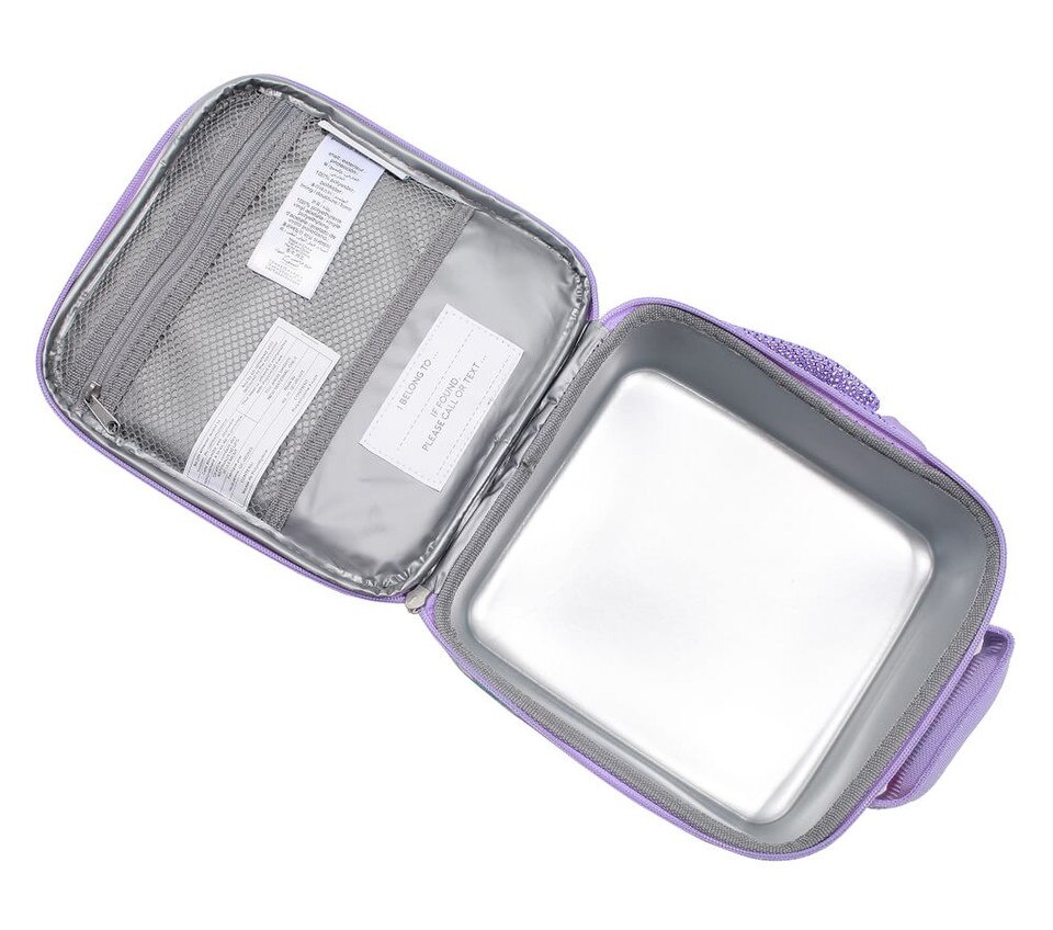 Mackenzie Lavender Floral Blooms Lunch Boxes
