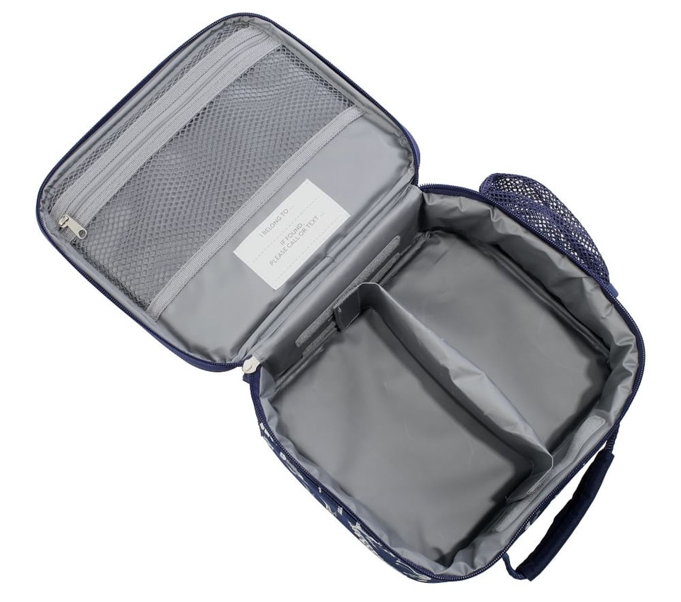 Mackenzie Navy Dino Bones Glow-in-the-Dark Lunch Boxes