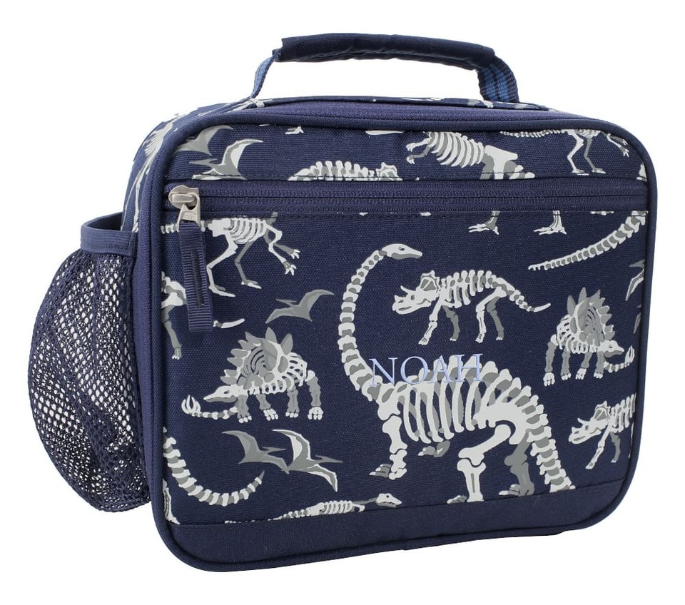 Mackenzie Navy Dino Bones Glow-in-the-Dark Lunch Boxes