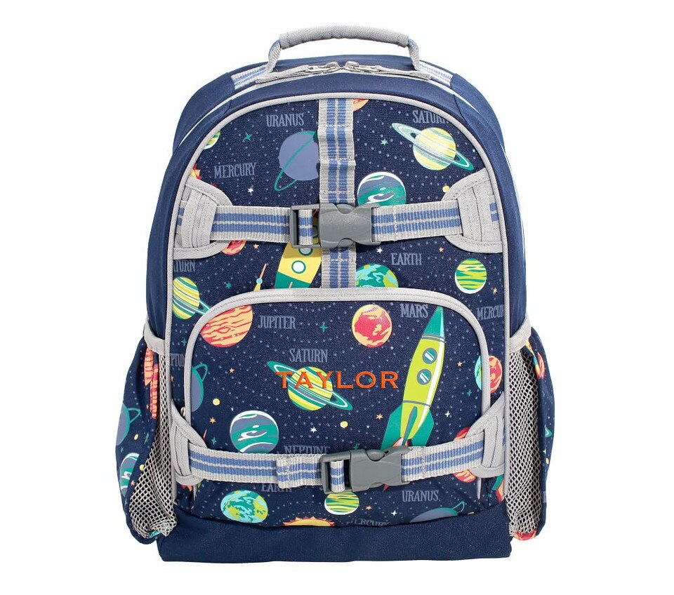 Mackenzie Navy Solar System Glow-in-the-Dark Backpacks