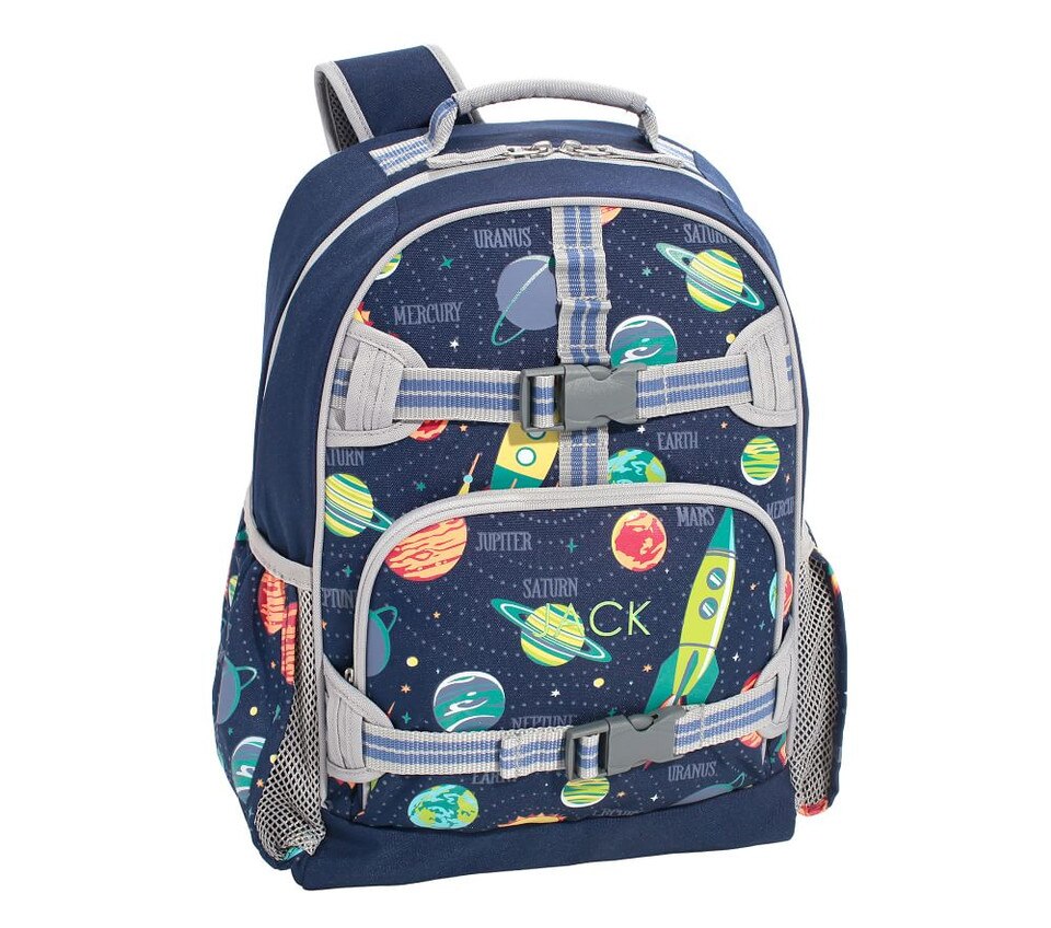 Mackenzie Navy Solar System Glow-in-the-Dark Backpacks