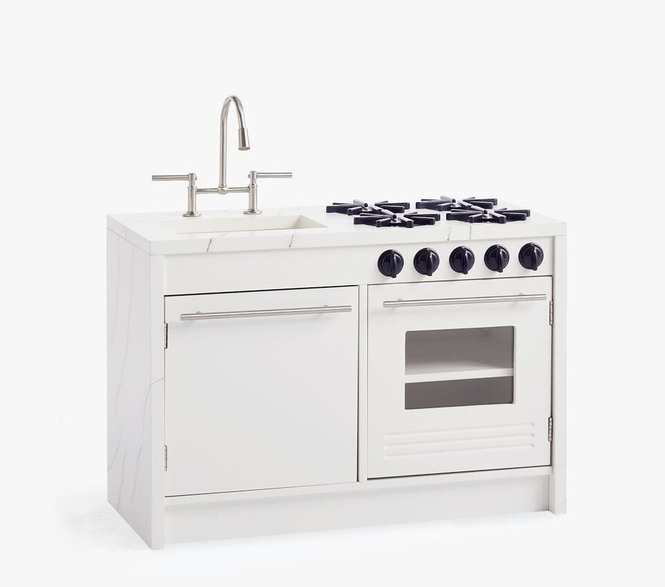 Marble Kitchen Play Sink & Stove
