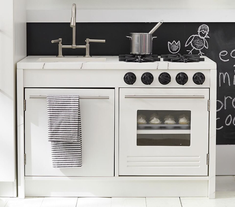 Marble Kitchen Play Sink & Stove
