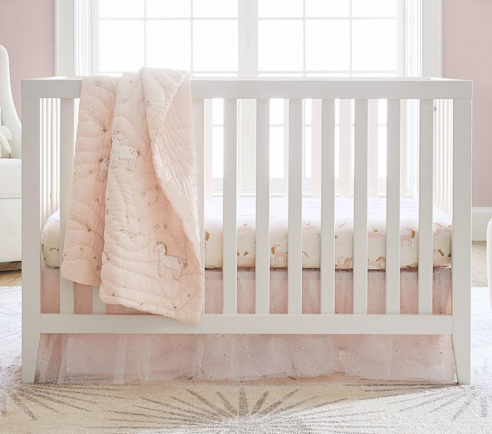 baby cot and changing table