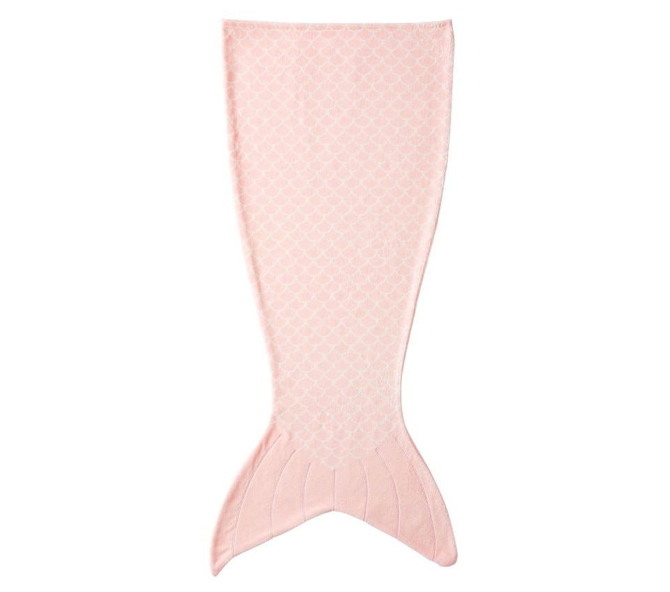 Mermaid Tail Shaped Kid Beach Towel