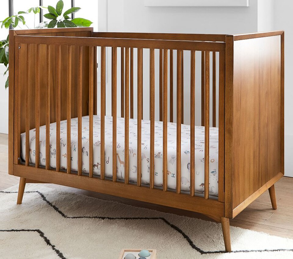 west elm x pbk Mid-Century Convertible Cot