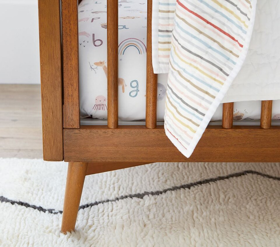 west elm x pbk Mid-Century Convertible Cot