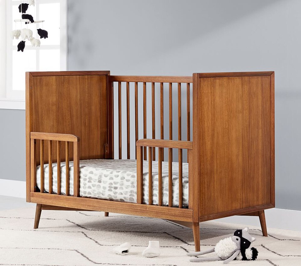 west elm x pbk Mid-Century Convertible Cot