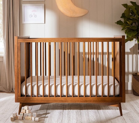 West Elm x PBK Mid-Century Cot Pottery Barn Kids UK