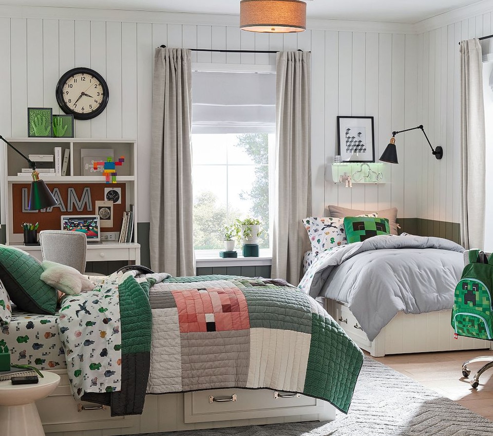 Minecraft™ Organic Sheet Set & Pillowcases