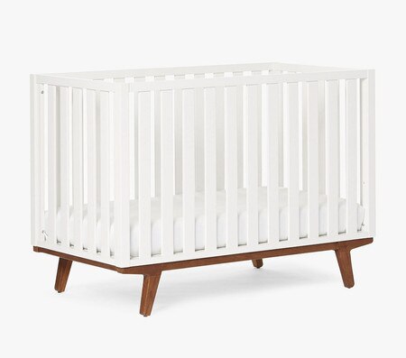 West Elm x PBK Modern Convertible Cot Pottery Barn Kids UK