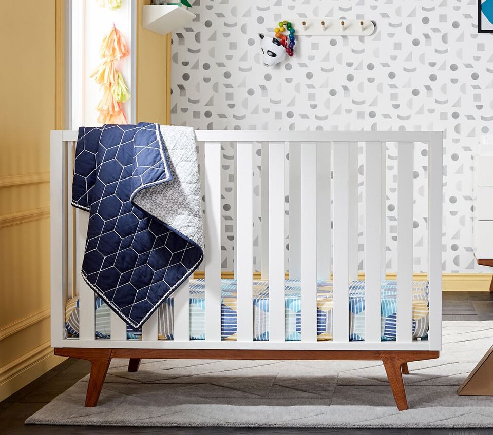 west elm x pbk Modern Convertible Cot