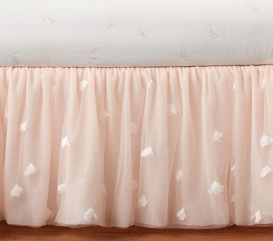 Monique Lhuillier Ethereal Tulle Cot Skirt