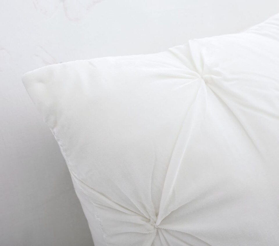 Monique Lhuillier Velvet Pintuck Quilted Bedspread & Pillowcases