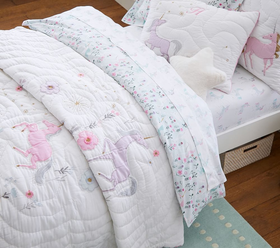 Mystical Unicorn Bedspread