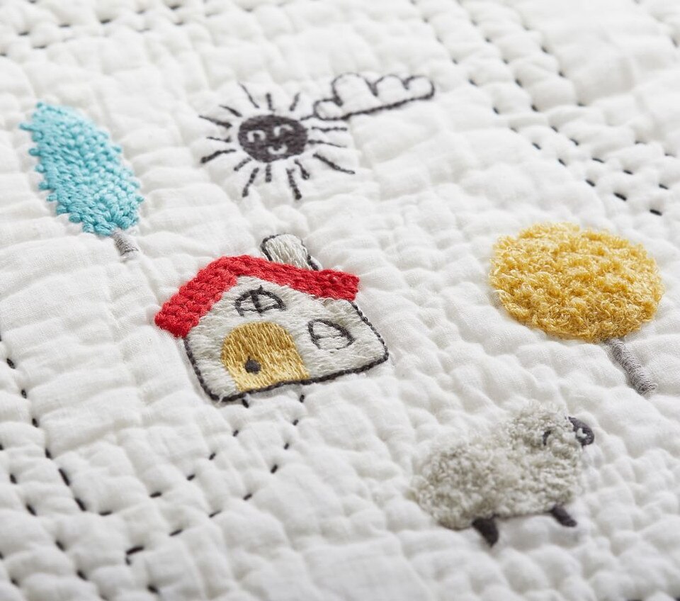 Neighbourhood Baby Bedspread