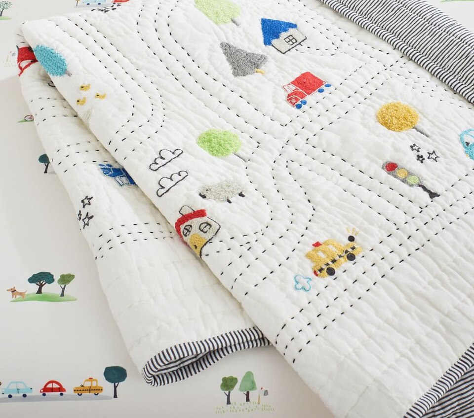 Neighbourhood Baby Bedspread