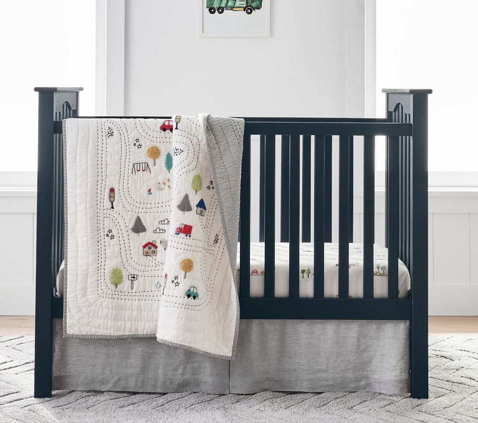 Neighbourhood Organic Cot Fitted Sheet
