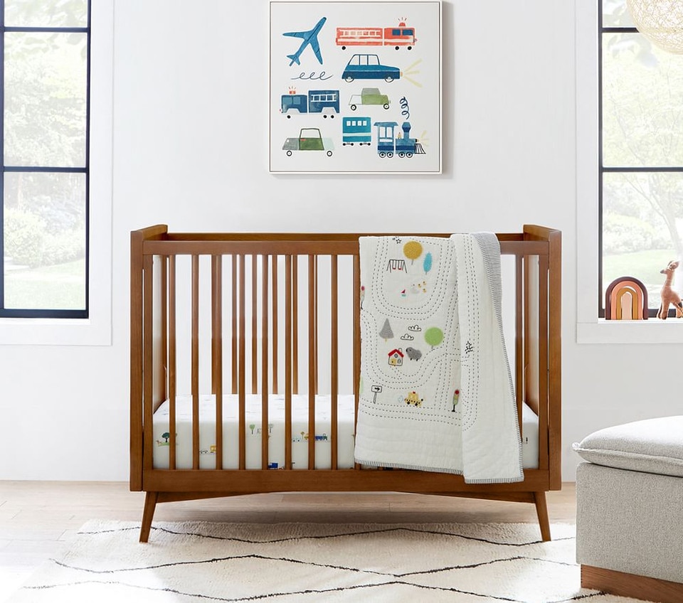 Neighbourhood Organic Cot Fitted Sheet