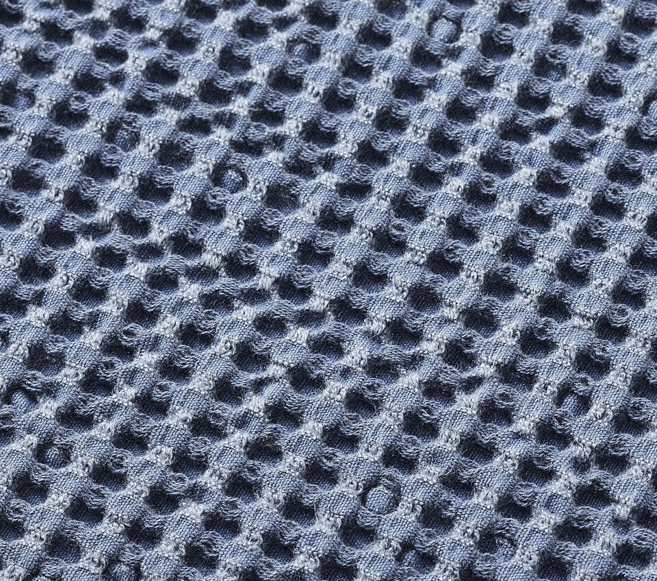Cotton Tencel® Waffle Knit Baby Blanket
