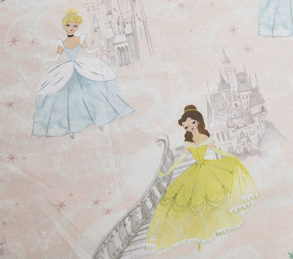 Disney Princess Castles Organic Duvet Cover & Pillowcases