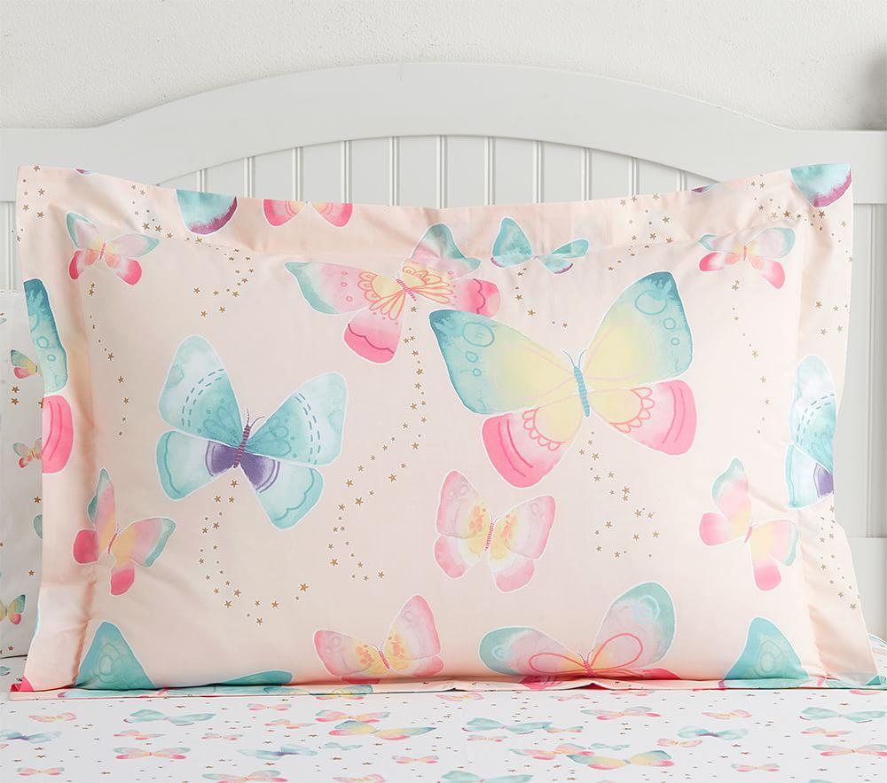 Organic Gigi Butterfly Duvet Cover | pottery barn kids UK