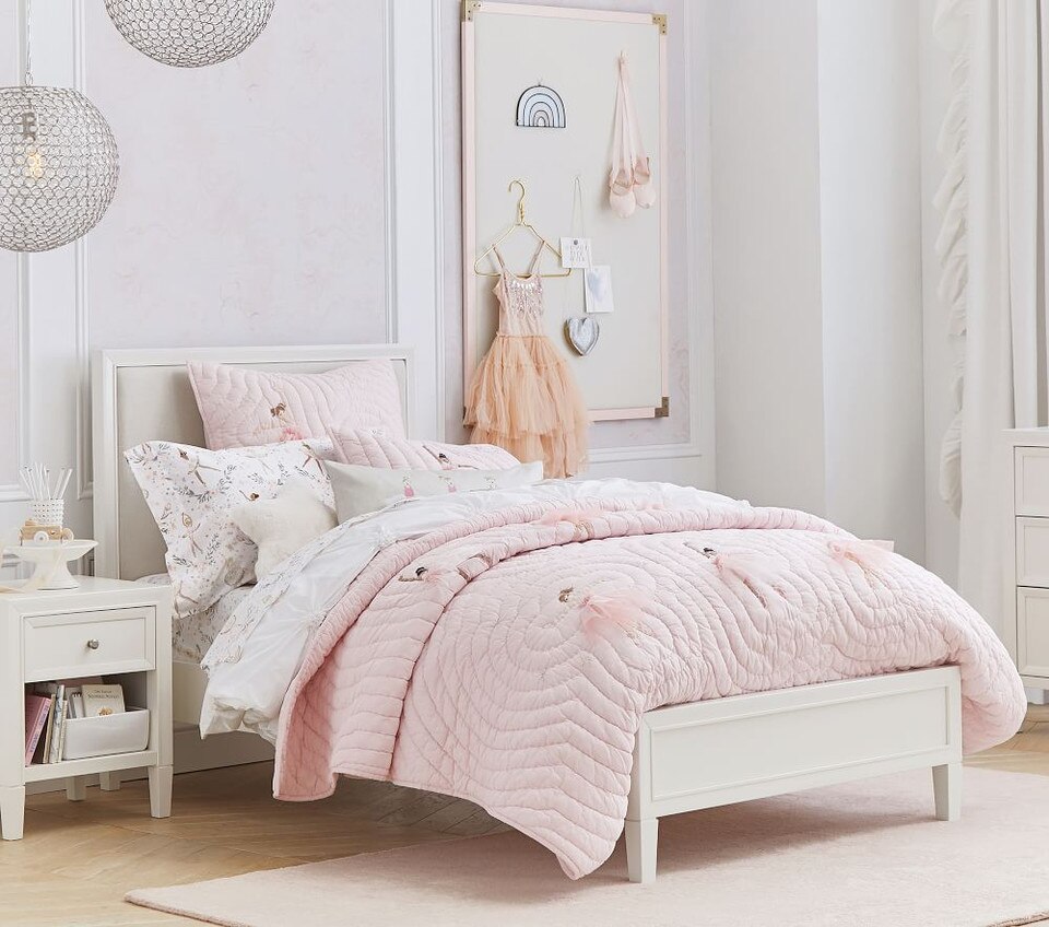 Organic Ballerina Sheet Set, Pink Multi