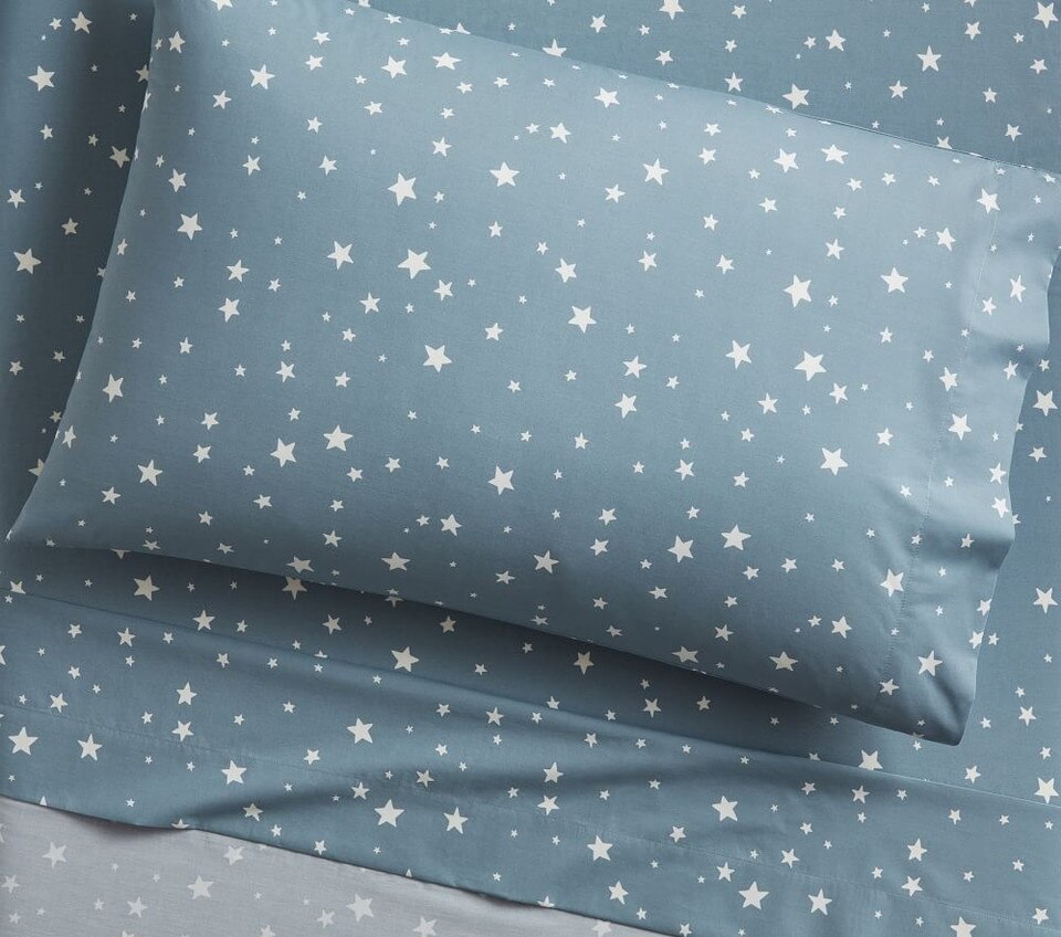 Shining Star Glow-in-the-Dark Sheet Set & Pillowcases