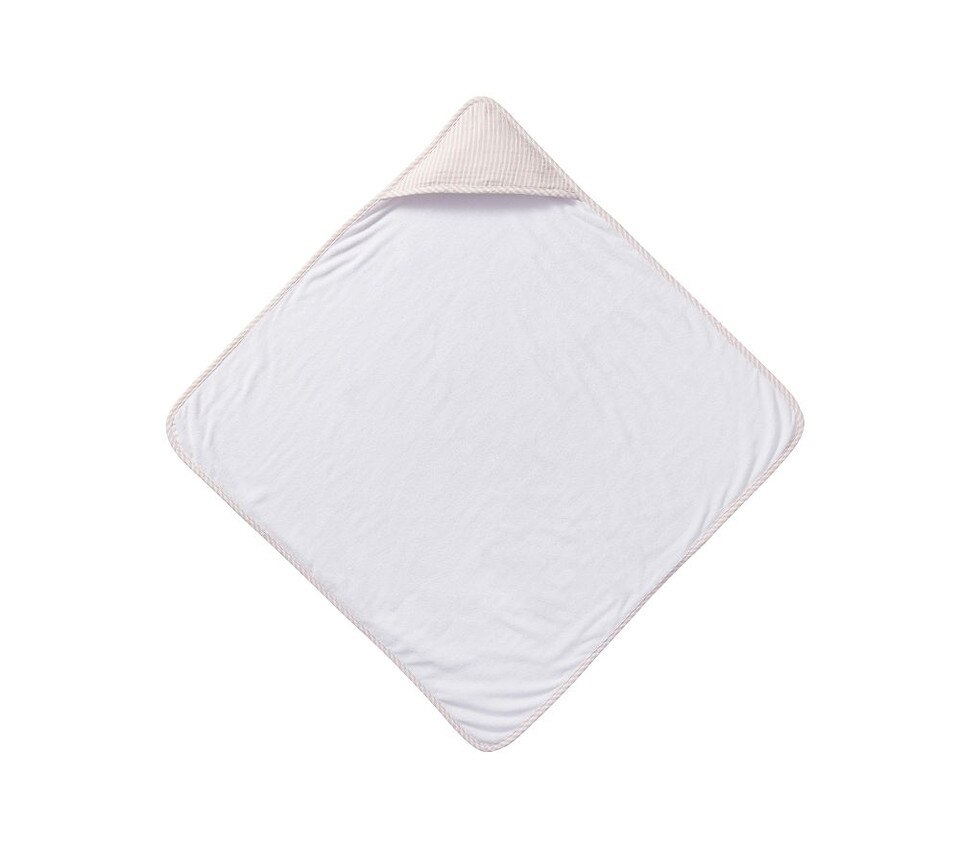 Oxford Stripe Baby Hooded Towel