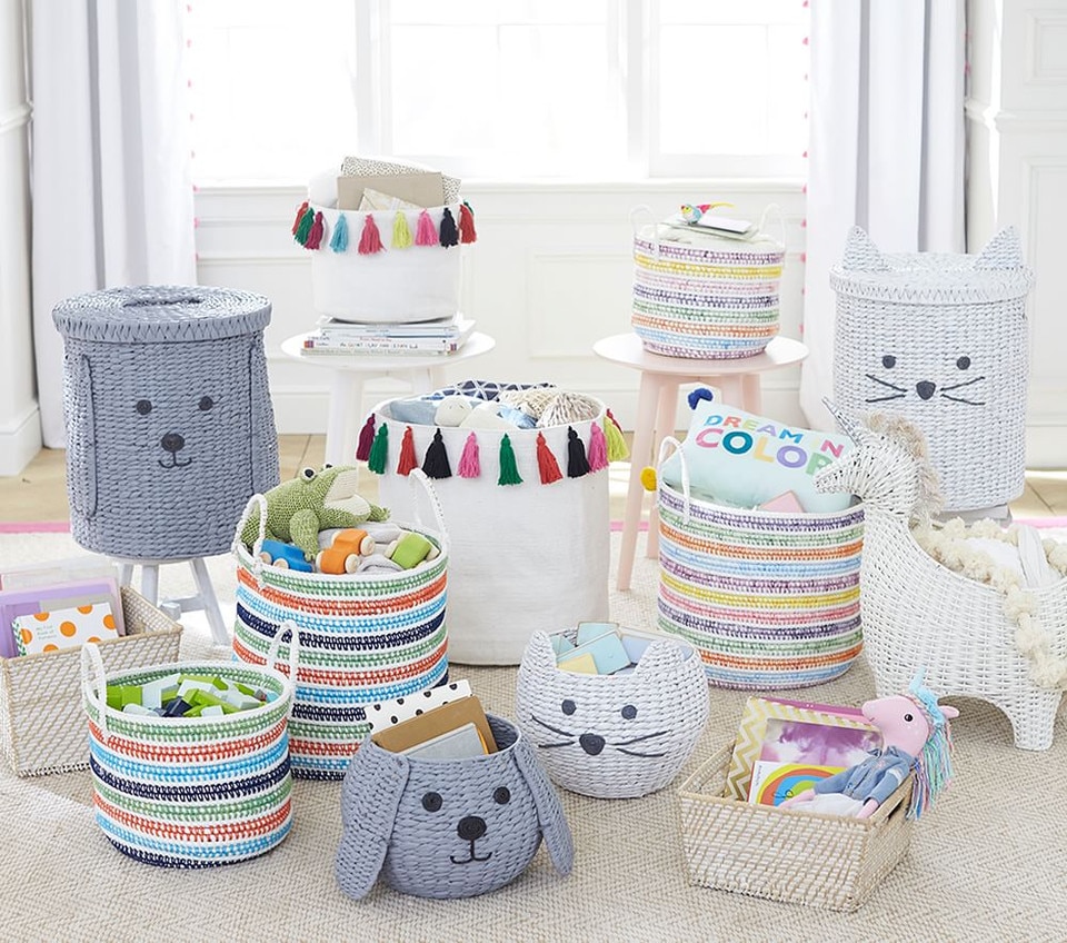 Pastel Rainbow Storage