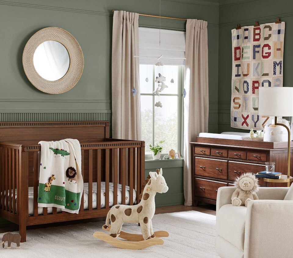 Patchwork ABC Baby Bedspread