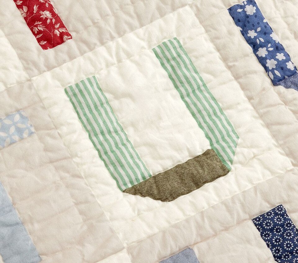Patchwork ABC Baby Bedspread