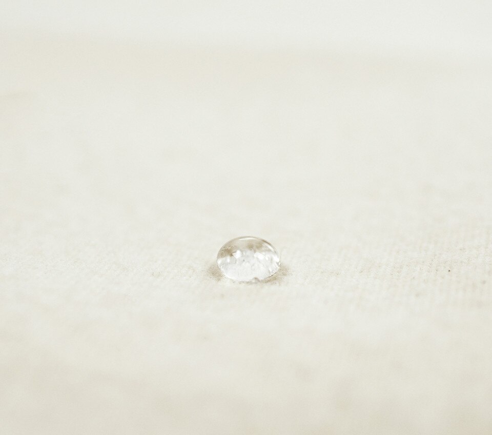 Twist Natural Cot Mattress by The Little Green Sheep