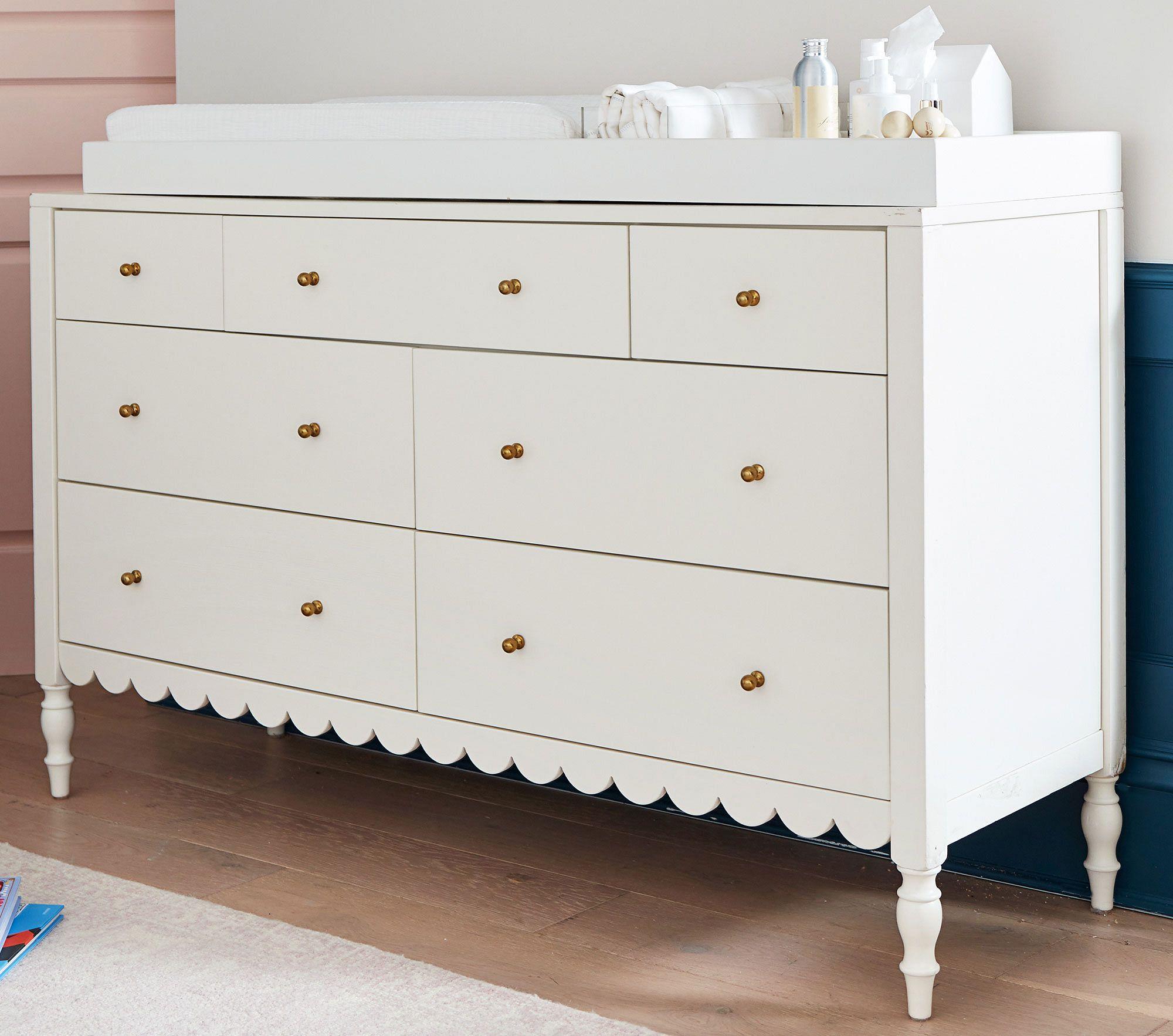 Extra Wide Dresser Larkin Changing Table Pottery Barn Changing