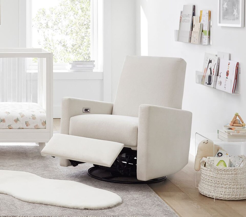 Pottery Barn Swivel Glidernull