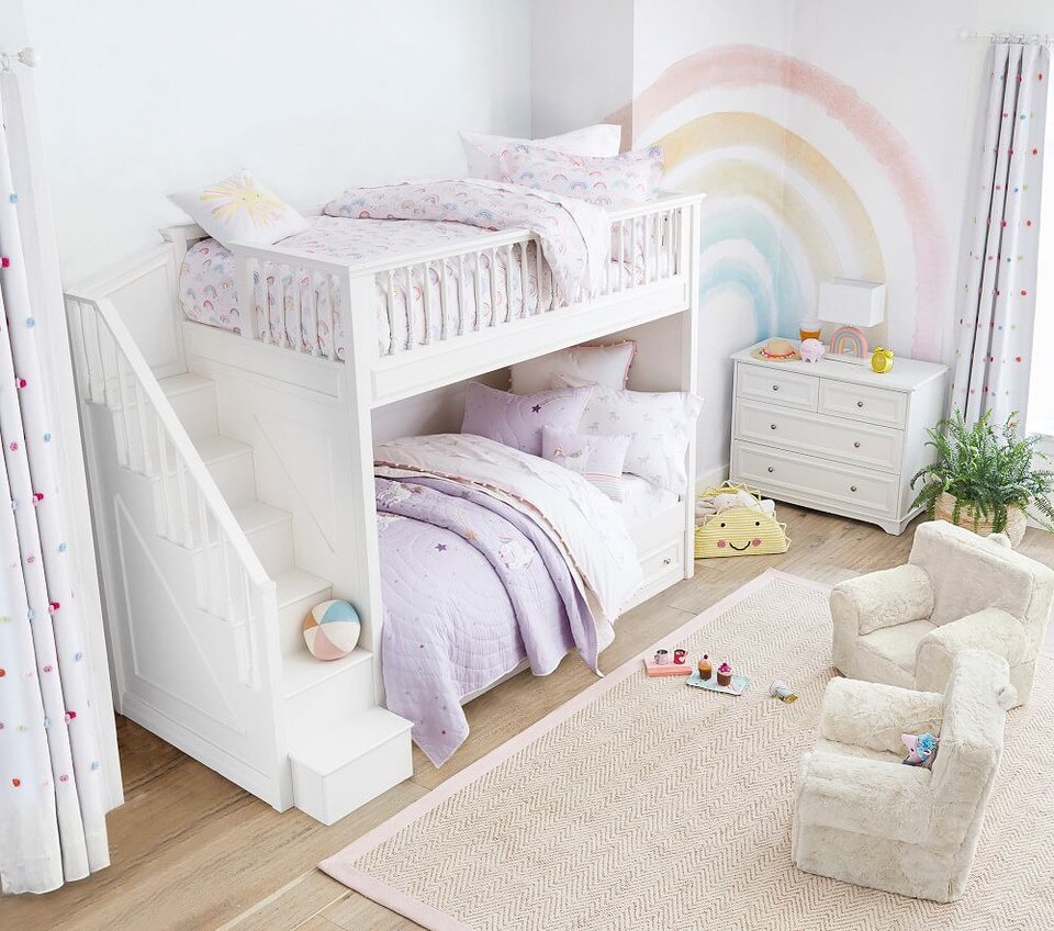Rainbow Unicorn Bedspread