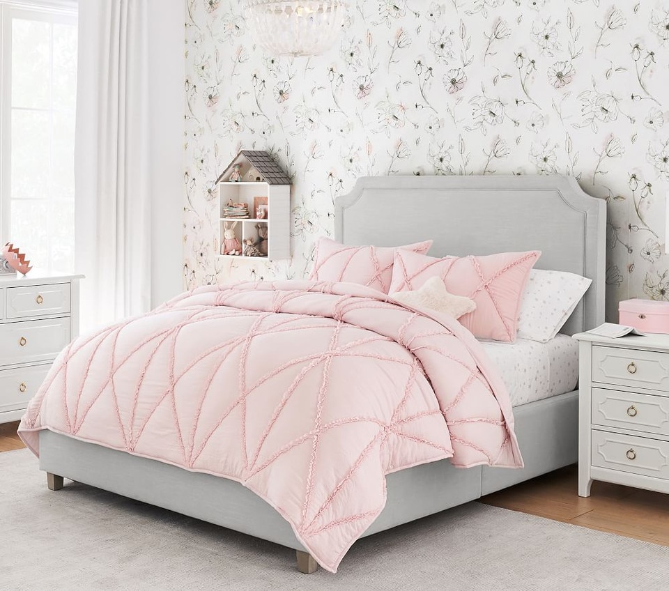 Casual Ruffle Recycled Bedspread & Pillowcases
