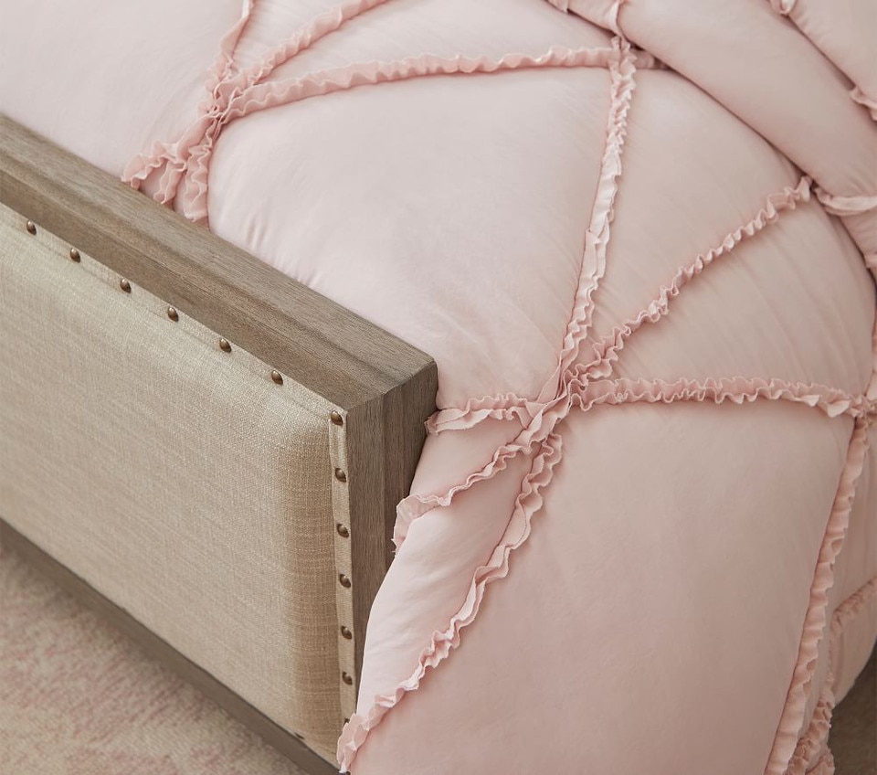 Casual Ruffle Recycled Bedspread & Pillowcases