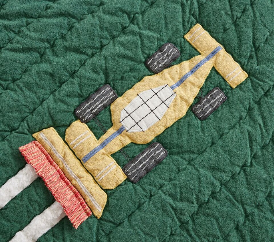 Remy Race Car Bedspread & Pillowcases