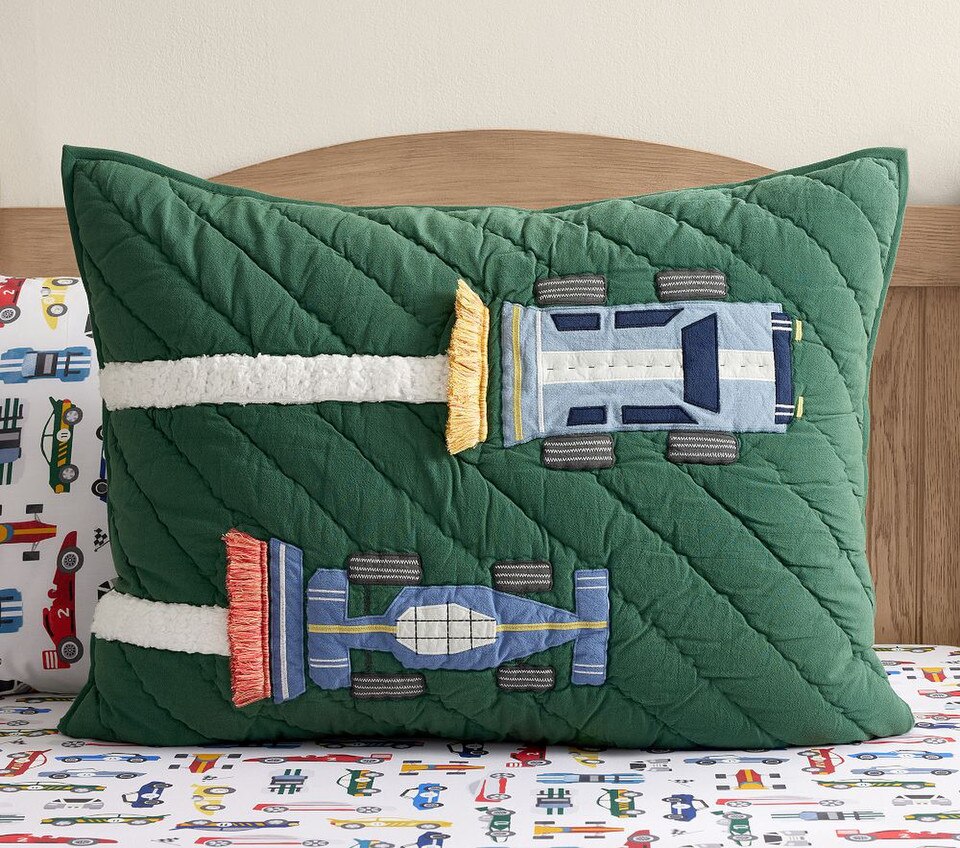 Remy Race Car Bedspread & Pillowcases