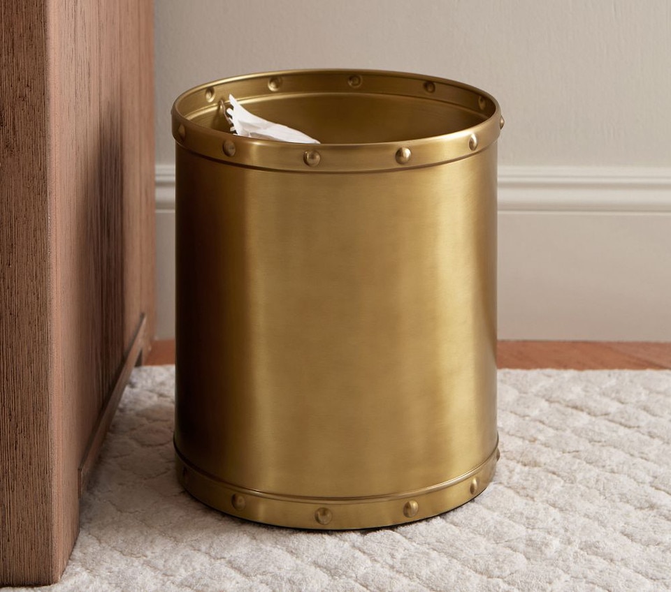 Rivet Desk Waste Paper Bin