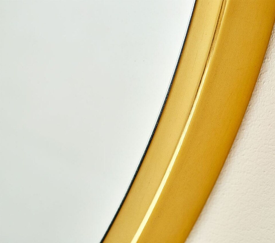 Round Metal Mirror