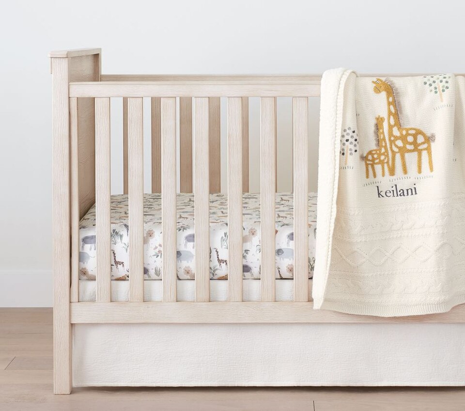 Safari Organic Cotton Tencel® Cot Fitted Sheet